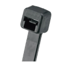 Cincho de Nylon 6.6, de 203mm largo x 3.6mm ancho, Color Negro. Paquete de 1000 Piezas | PLT2I-M20