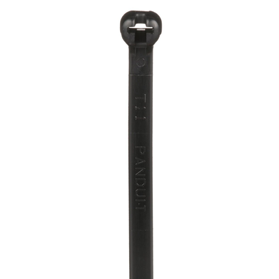 Cincho de Nylon 6.6 Dome-Top®, Con Lengüeta de Bloqueo de Acero Inoxidable, 203 mm largo x 4.7mm ancho, Color Negro, Exterior Resistente a Rayos UV, Paquete de 1000pz | BT2S-M0