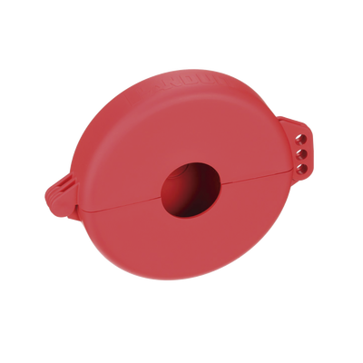 Dispositivo de Bloqueo LOTO para Válvulas de Compuerta, Para Diámetros de 3 a 6.5", Color Rojo | PSL-V6A