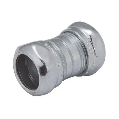 Cople Compresión de Acero Galvanizado para Pared Delgada de 1-1/2". | HUB-2926