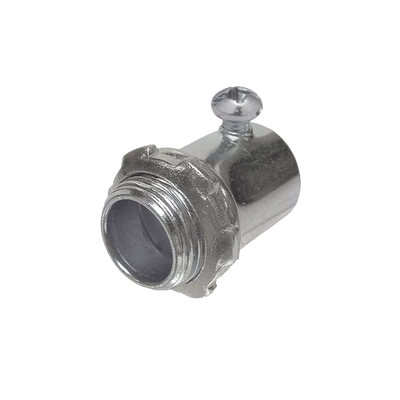 Conector de 1" (25 mm) para Pared Delgada con Tornillo. | HUB-2004