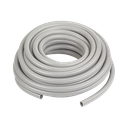 Manguera hermética tipo PolyTuff no metálica gris de 3/4", 100 pies. Uso comercial/industrial. | HUB-G1075