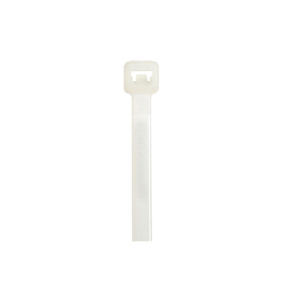 Cincho STRONGHOLD, 160 mm largo x  4.8 mm ancho, Tensión 50 lb (222 N) Naylon 6.6 Color Natural, Paquete de 1000 Piezas | S6-50-M