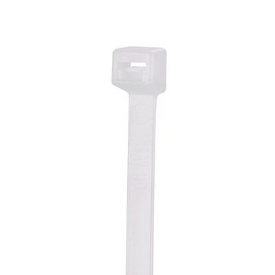Cincho de Nylon 6.6 StrongHold™, 100mm largo x 2.5mm ancho, Color Natural, Plenum, Paquete de 100pz | S4-18-C