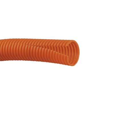 Tubo Corrugado Abierto para Protección de Cables, .50 (12.7 mm) de Diámetro, 30.5 m de Largo, Color Naranja | CLT50F-C3