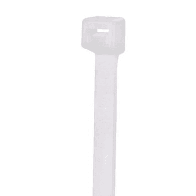 Cincho de Nylon 6.6 StrongHold™, 1220mm largo x 9mm ancho, Color Natural , Cámara impelente, Paquete de 50pz | S48-175-L