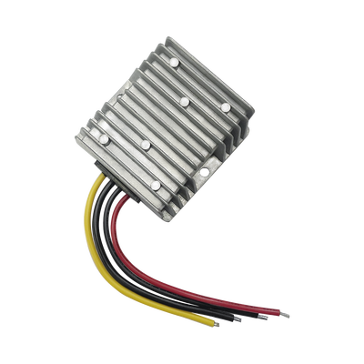 Convertidor DC-DC / 12V a 24V / 240W / 10A / Eficiencia 93% / IPX7 / Protecciones Múltiples / Industrial | CX-12-24-10