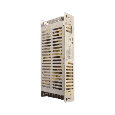 Caja con 40 Fuentes de Alimentación Hikvision 5V 40A 200W / Protección Cortocircuito y Sobrecarga / Eficiencia 87% / Rango Temperatura -40°C a 70°C / Convección Natural / Auto-Recuperación | DS-DP320F1-5V/N