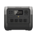EcoFlow River 2 Pro | Estación de Energía Portátil 768Wh Litio LFP / 4 AC 800W (Max. 1600W) / 1 USB-C 100W / 3 USB -A 12W / Cargador de Coche 10A, 126W Max. / Conectividad WiFi y Bluetooth (App) / Carga Solar 220W Max. | EFR620