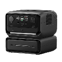 EcoFlow River 3 Plus | Estación de Energía Portátil 572Wh Litio LFP / 4 AC 800W (Max. 1600W) / 1 USB-C 100W / 3 USB -A 12W / Cargador de Coche 10A, 126W Max. / Conectividad WiFi y Bluetooth (App) / Carga Solar 220W Max. | EFR3MAX