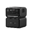 EcoFlow River 3 | Estación de Energía Portátil 858Wh Litio LFP / 2 AC 300 W (Max. 550W) / 1 USB-C 100W / 2 USB -A 12W / Cargador de Coche 8A a 12 o 24V / Conectividad WiFi y Bluetooth (App) / Carga Solar 110W Max. | EFR3MAXPL