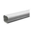 Kit de Canaletas Para la Organización de Tuberías y Cables Eléctricos en Instalaciones de Aire Acondicionado, Uso en Interiores y Exteriores, PVC Rígido, Ideal Para Minisplit, Contenido de Kit (11 Piezas), (3000-00000) | TH-AC-KIT