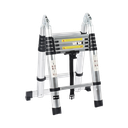 Escalera Telescópica de Aluminio Tipo Tijera de 1.9 + 1.9 Metros de Altura | PST-H10-002