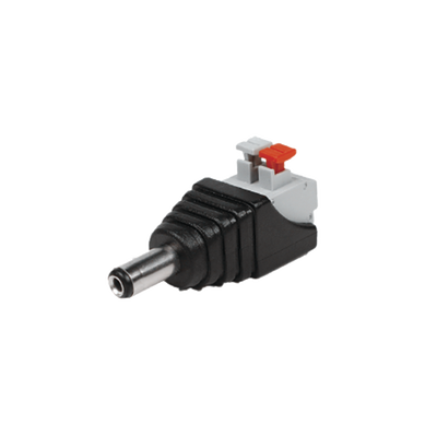 Adaptador Tipo Jack de 3.5 mm Macho Polarizado de 12 Vcc con Terminales de Presión | JR52X