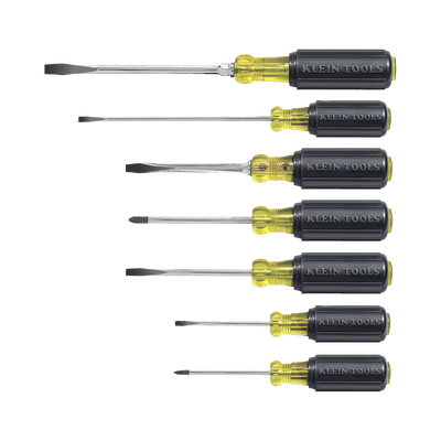 Juego de Desarmadores de Punta Plana y Phillips (7 Piezas). | 85076