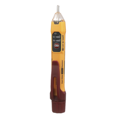 Detector de Voltaje sin Contacto tipo Lápiz, de Doble Rango de 12 a 1000 V CA o de 70 a 1000 V CA. | NCVT-2P