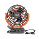 Ventilador Inalámbrico-Portátil Recargable Ideal para el Trabajo. Montable por Pinza o por Potentes Imanes. Incluye cable USB-C | PJSFM1