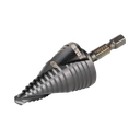 Broca Escalonada 12 en 1, de Liberación Rápida, Acanaladura en Espiral, produce Agujeros de 2-3 cm e Intermedios. 10x más Durable | QRST11