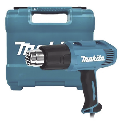 Pistola de Calor de Temperatura Variable de 2 Niveles, Temperatura: 400/550°C de 1600W  (Incluye Maletín). | HG-5030-K
