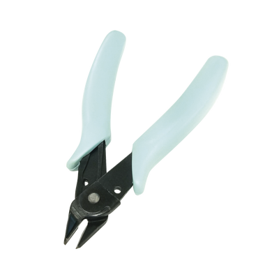 Pinza De Corte Micro de 5" (125 mm). Acero c/mango Ergonómico de PVC. Uso Electrónico. Corte al Ras. | EP25P