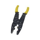 Pinza Cortacables / Pelacables 10 a 22 AWG con Plegador de Conectores. | EP204B