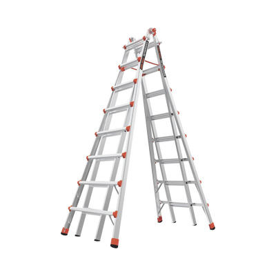 Escalera telescópica en "A" de 4.5 metros de aluminio. | SKYCRAPER-15C