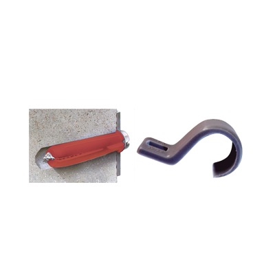 Kit de 3 grapas, 3 taquetes Y 3 tornillos para sujetar conductores redondos o tubo en muro (para tubería de 3/4)  (2105-07240) | TK-2026