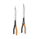 Juego de 2 Pinzas de Punta Doblada y Punta de Aguja de Gran Alcance 33 cm | 71402