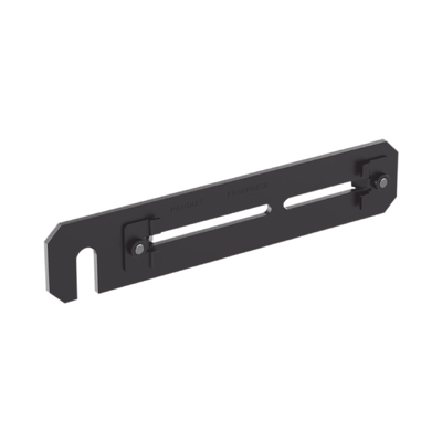 Soporte de Montaje a Techo, para Canaletas FiberRunner 4X4 o 6x4, Uso con Varilla Roscada de 1/2", Color Negro | FR6TRBE12