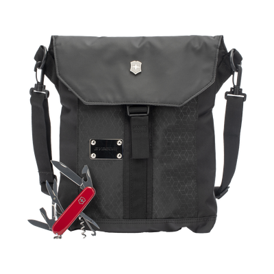 Paquete Victorinox de Mochila ADVENTURE TRAVELER DELUXE y Navaja CLIMBER de 14 Funciones. | 13703T7U