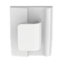 Clip de Nylon 6.6 con Adhesivo, Para Cables de Hasta 9.7 mm de Diámetro, Uso Interior, Color Natural, Paquete de 100pz | ACC38-A-C