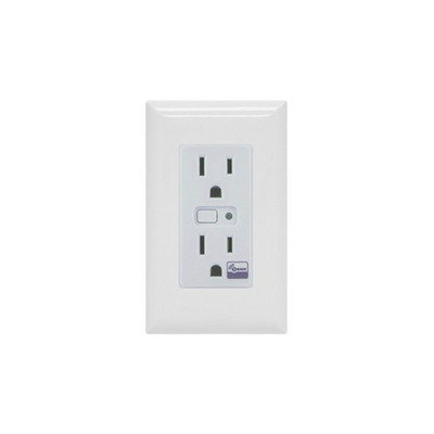 (ZWAVE) Tomacorriente con señal inalambrica Z-WAVE, compatible con HUB HC7, C8, puede ser un panel de alarma L5210, L7000 con Total Connect y Alarm.Com | 14315