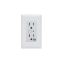(ZWAVE) Tomacorriente con señal inalambrica Z-WAVE, compatible con HUB HC7, C8, puede ser un panel de alarma L5210, L7000 con Total Connect y Alarm.Com | 14315