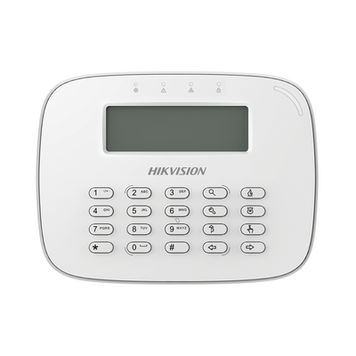 Teclado LCD / Cableado / Compatible con el Panel Hibrido Hikvision DS-PHA64-W4P y DS-PHA64-W4P2 | DS-PK-LRT