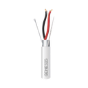 Carrete de 152 Metros (500 Pies) de Cable / 2 x 16 AWG / Blindado / Plenum / Color Blanco / Para Aplicaciones de Audio, Seguridad y Control | 3221-5012