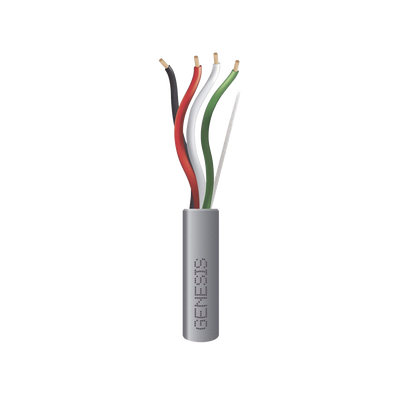 Bobina de 152 Metros (500 Pies) / Cable 4 x 16 AWG / Color Gris / Aplicaciones de Control / Riser | 2122-5509/500