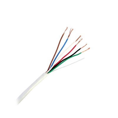 Bobina de 305 Metros (1000 Pies) / 6 x 22 AWG / Cable de Cobre / Tipo CMR / Para Interior / Para Aplicaciones de Control de Accesos / Alarmas de Intrusión / Automatización / Interfonos y TV Porteros | 92-96
