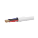 Bobina de 100 Metros (328.08 Pies) de Cable Multifilar / CCA / 4 x 22 AWG / Color Blanco / PVC / CCAM / Uso en Interior / Aplicaciones en Alarmas - Automatización | DS-1AC4AUC0M