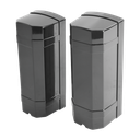 Detector de rayo fotoeléctrico / 2 rayos / 4 frecuencias / 60mts exterior / Alimentacion 12-24 VDC/VAC | SF60P