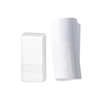 Detector de Movimiento Pasivo con transmisor 5816 Honeywell/ Inalámbrico / Altura de montaje 0.8m a 2.7 m  ajustable  / 100% Exterior / Compatible con serie VISTA y LYNX | QXI-R-WH