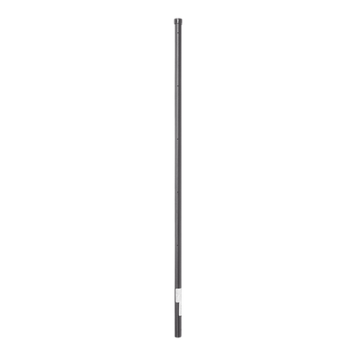 Poste de Esquina Negro de 1.2m para Cerca Electrificada de Tubo Galvanizado cal. 18 de 1"Diam. para 5 Aisladores (No incluidos). | SYS-POST-4B