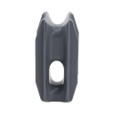 Aislador de color GRIS para postes de esquina de alta Resistencia con Anti UV de uso en cercos eléctricos | SFESQUINEROG