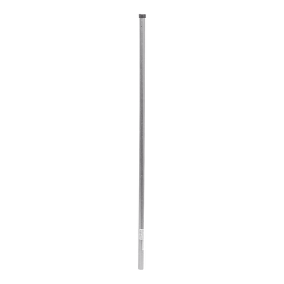 Poste de Esquina de 1.2m para Cerca Electrificada de Tubo Galvanizado cal. 18 de 1"Diam. Ideal para 5 Aisladores (No incluidos). | SYS-POST-4
