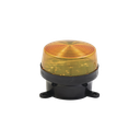 Mini estrobo color Amber con montaje de pestaña. | SF-STRA