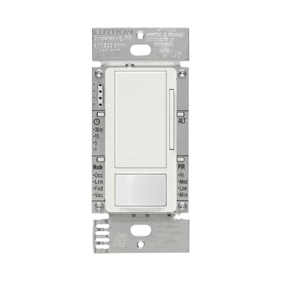 Atenuador 0-10V con sensor de presencia, recomendable para baños, oficinas privadas, etc. 2AMP | MSZ101WH