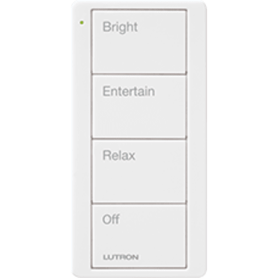 Control remoto inalambrico PICO, con escenas predefinidas para espacio en sala.. | PJ24BGWHP03