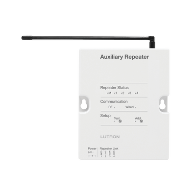 (RadioRA2) Repetidor Auxiliar para controlador principal RRMAINREP 120V | RRAUXREP