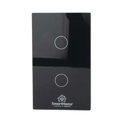 (ZigBee) Apagador switch inalámbrico ZigBee, control de 2 regresos de carga, 110V | SHS212Z