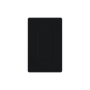 Placa ciega de pared color negro | DVBIBL