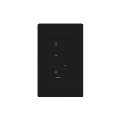 (Caseta Wireless) Atenuador, aumenta/disminuye intensidad de Iluminación, requiere cable neutro. 250W LED /1000 INC/HAL | PD10NXDBL